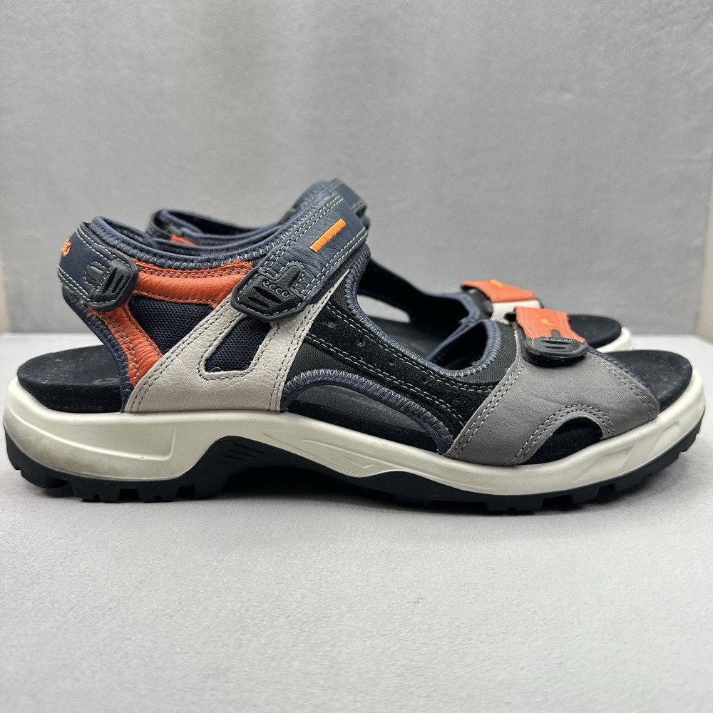 Mens Size 13 / EU 47 ECCO Offroad Sandals Multicolor Fire Outdoor Hiking Strappy